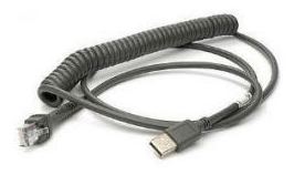 Zebra Stromkabel - USB (M) - 3.66 m - gewickelt von LumaTech