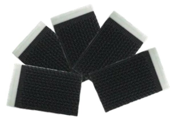 Zebra Touch fastener pads (Packung mit 5)