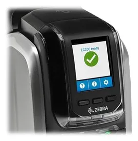 Zebra ZC300 - Plastikkartendrucker - Farbe - Thermosublimation/thermische Übertragung - CR-80 Card (85.6 x 54 mm), Ansicht 3