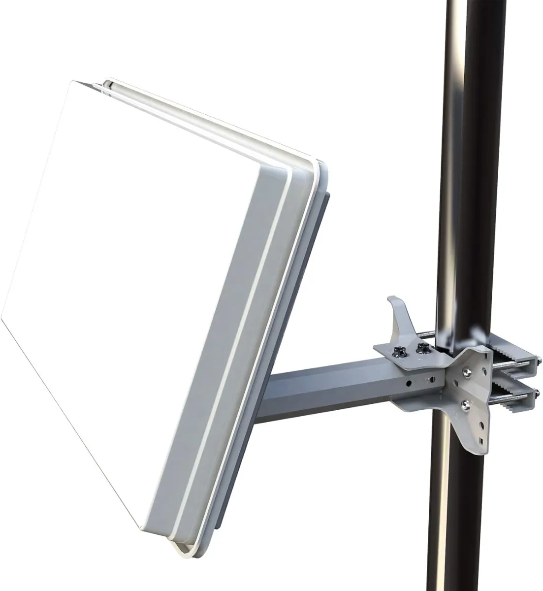 Set: SELFSAT H30D4+ Flachantenne + Fensterhalterung + Megasat Multischalter 5/8 (Full HD 4K UHD Sat Anlage für bis zu 8 Teilnehmer) — Bild 5