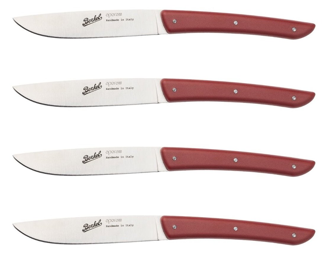 Berkel KCO4SW11SMRBL - Steakmesser - 11 cm - Edelstahl - 4 Stück(e)