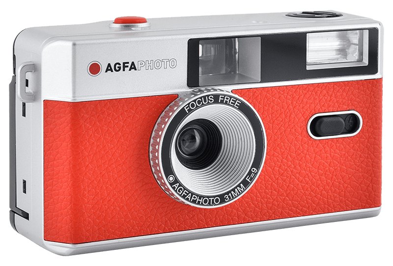 AgfaPhoto 603001 - Kompakt-Filmkamera - 35 mm - 200 - 800 - Optisch - China - 32 mm