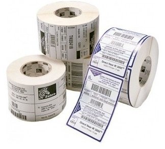 Zebra Z-Perform 1000D - Papier - permanenter Klebstoff - unbeschichtet - 38 x 25 mm 30960 Etikett(en) (12 Rolle(n) von LumaTech
