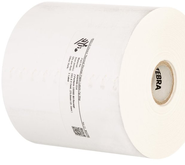Zebra Z-Perform 1000D 80 Receipt - Weiß - Rolle (10,2 cm x 27,4 m)