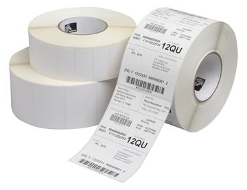 Zebra Z-Perform 1000T - Papier - permanenter Klebstoff - unbeschichtet - weiß - 76.2x76.2mm 11340 Etikett(en)