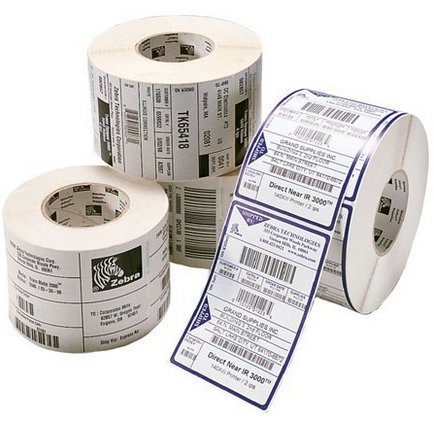 Zebra Z-Perform 1000T - Weiß - Papier - Wärmeübertragung - Dauerhaft - Rechteck von LumaTech