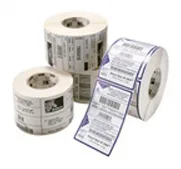 Zebra Z-Select 2000T - Matt - permanenter Acrylklebstoff - beschichtet - 6,3 mil - weiß - 101.6 x 101.6 mm, Ansicht 3