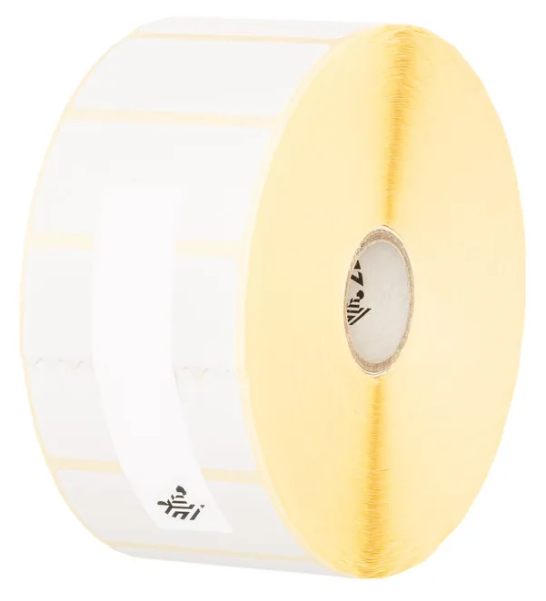Zebra Z-Select 2000T - Matt - permanenter Acrylklebstoff - beschichtet - 6,3 mil - weiß - 101.6 x 203.2 mm 2904 Etikett, Ansicht 2