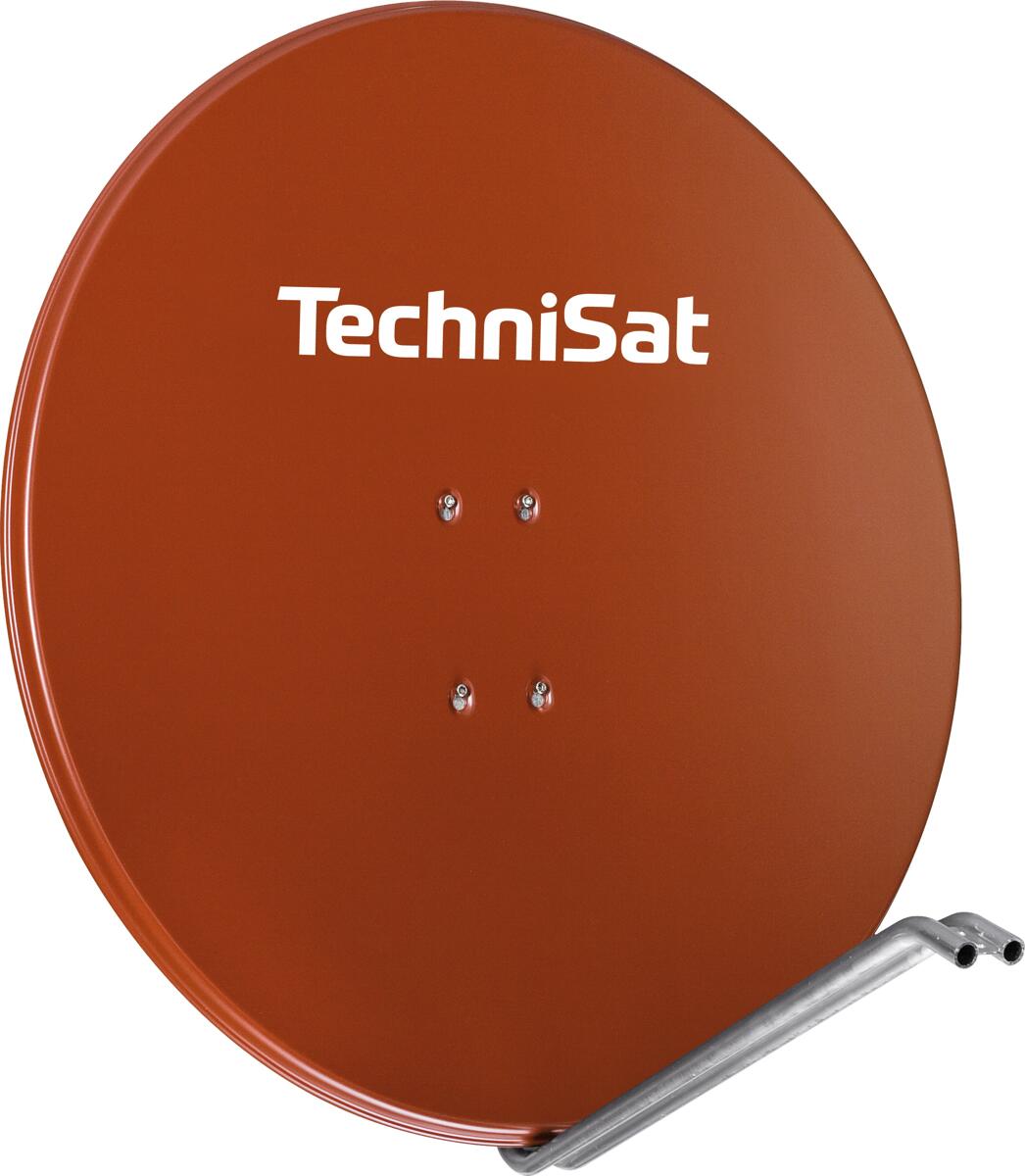TechniSat Satman 850 Plus Satelliten-Antenne, rot (1485/1644)