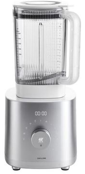 Zwilling ENFINIGY Blender - Tischplatten-Mixer - 1,8 l - Pulsfunktion - Eis-Crusher - 1600 W - Silber von LumaTech