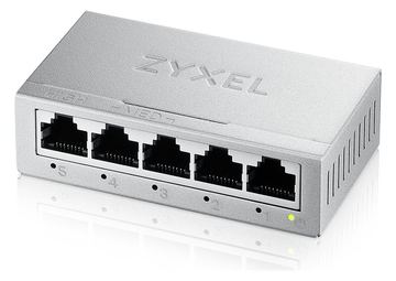 ZyXEL GS-100 series GS-105B - Version 5 - Switch - unmanaged - 5 x 10/100/1000 - Desktop - wandmontierbar von LumaTech