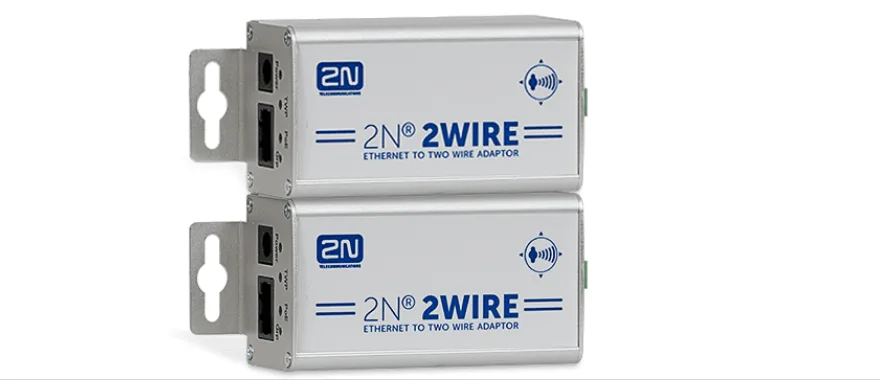 2N Telecommunications 2N 2Wire - Wandler - kabelgebunden - 10/100 Ethernet, Ansicht 2