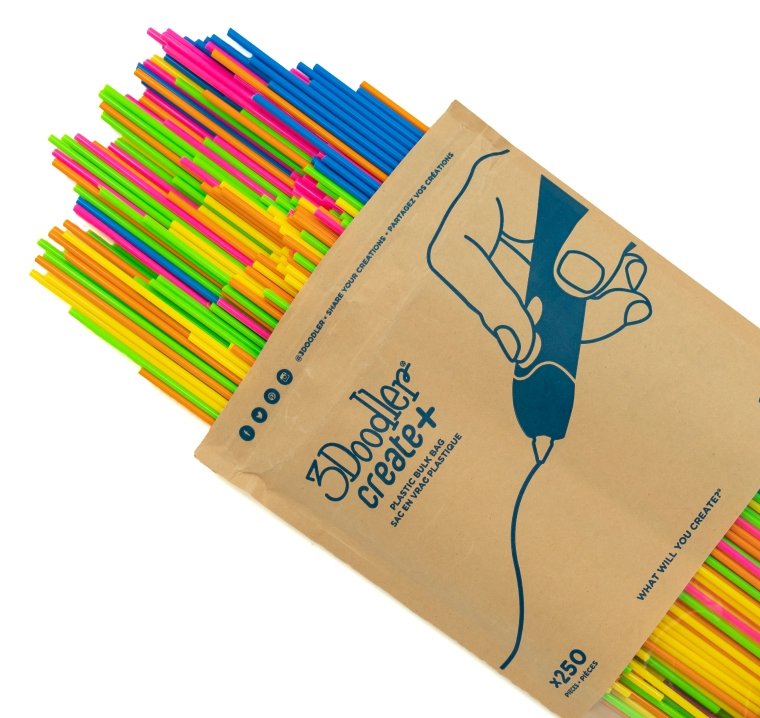 3Doodler Filament Create+ & Pro+ 250 PLA\Neon Sunset Mix\ - 250 Stück(e) - 2 g
