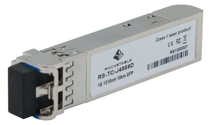 3rd Party Rockstable 1G 1310nm 10km SFP - Faseroptik - 1000 Mbit/s - SFP - LC - LC (UPC) - 10000 m - 1310 nm