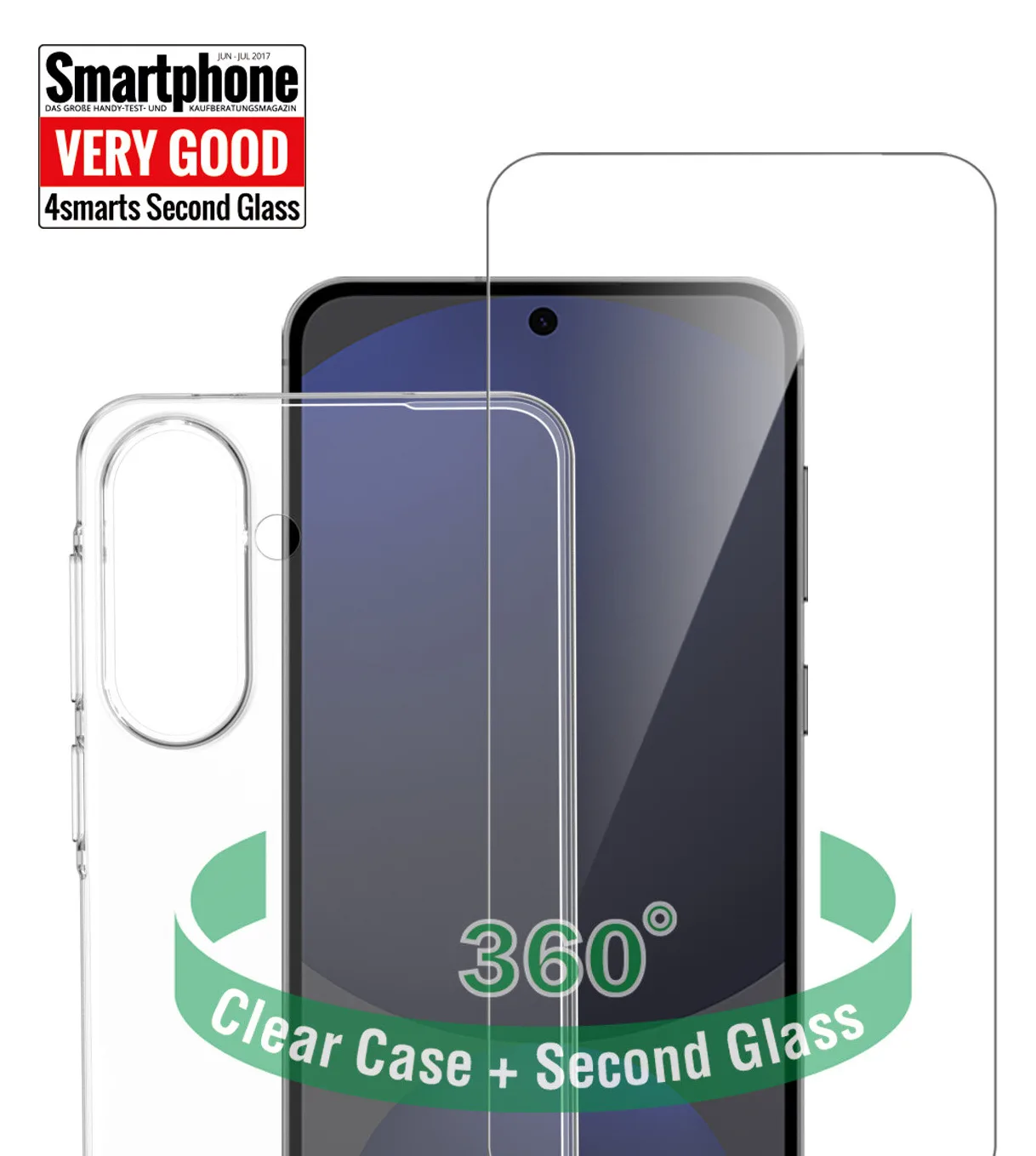 4smarts 360° Protection Set für Samsung Galaxy A57 5G, Ansicht 2