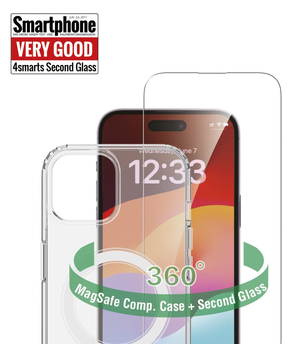 4smarts 540606 - Mantelhülle - Apple - iPhone 15 Plus - 17 cm (6.7) - Transparent