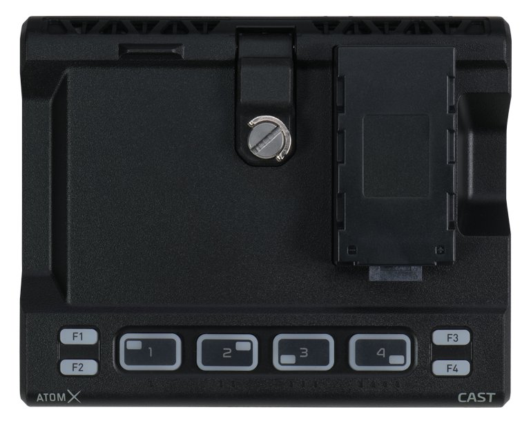 Atomos AtomX Cast - Gerät zur Konfigurationsverwaltung - Schwarz - Kunststoff - 1 Stück(e) - Gleichstrom - 129 mm