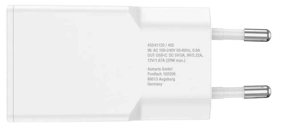 4smarts Netzladegerät PDPlug Slim, Ansicht 4