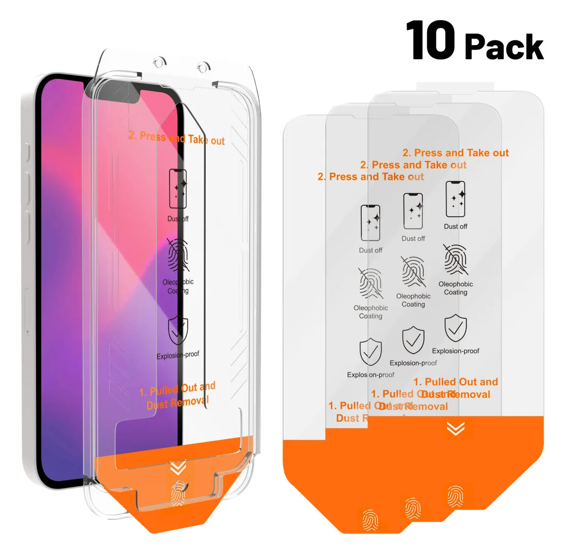 4smarts Second Glass 10x Service Kit für iPhone 16e, Ansicht 2