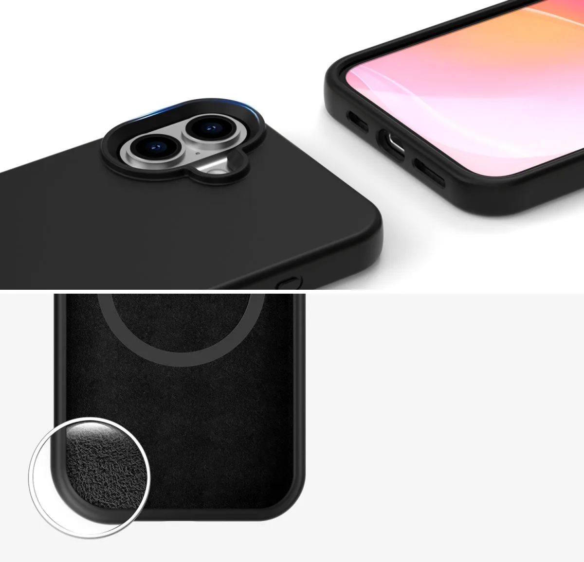 4smarts Silikon Case Cupertino für Apple iPhone 16, Ansicht 4
