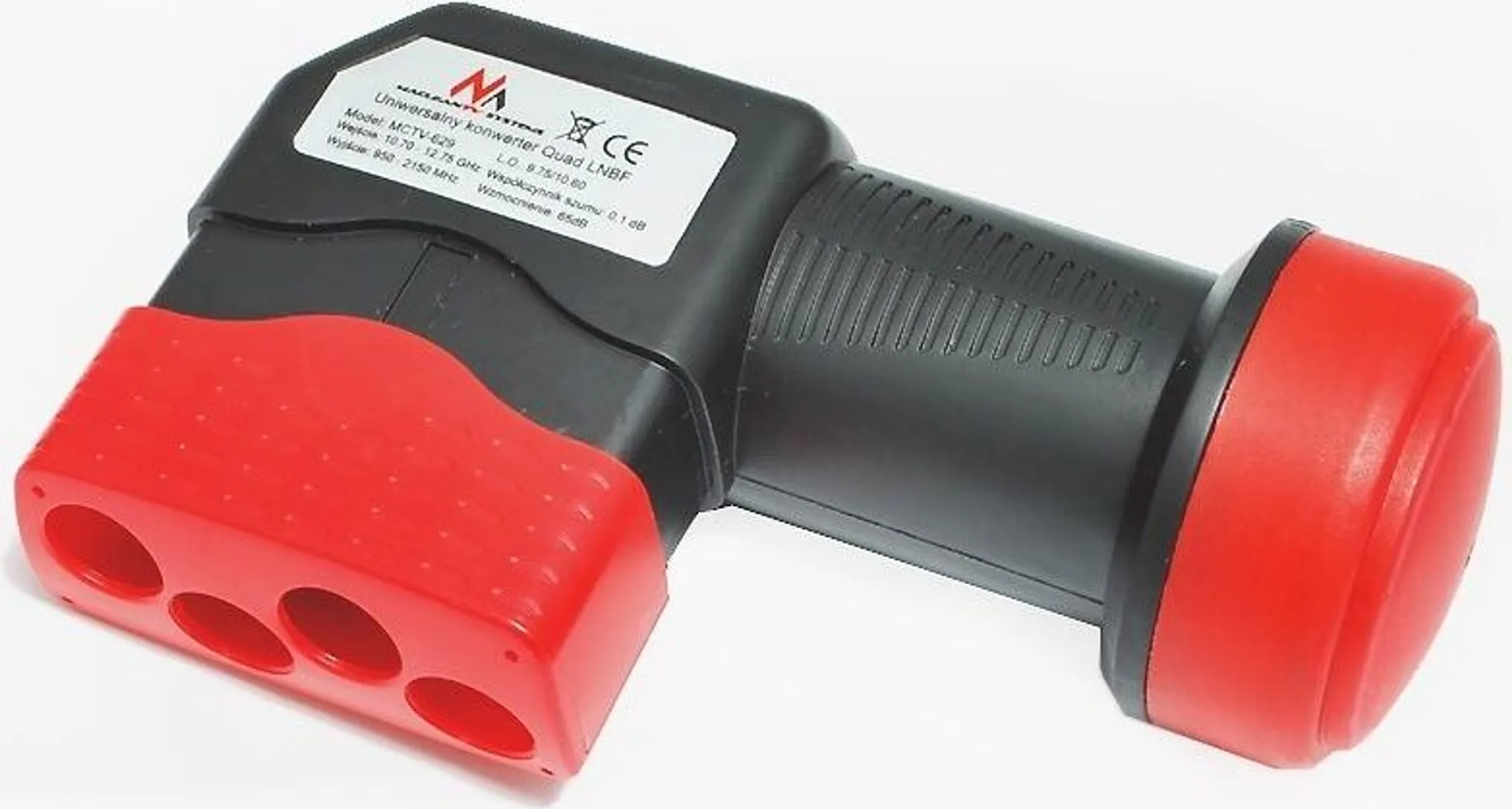 Universal Quad LNB 0,1 dB SKY 3D FULL HD TAUGLICH für 4 Teilnehmer Receiver