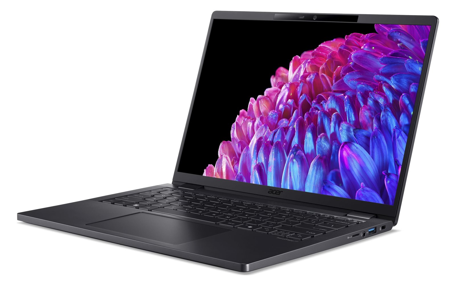Acer TravelMate P6 14 TMP614-73-TCO - 180°-Scharnierdesign - Intel Core Ultra 7 155H - Win 11 Pro  - TL: Deutsch, QWERTZ