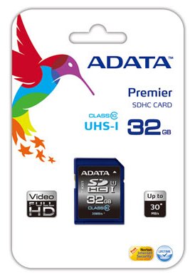 ADATA Premier - Flash-Speicherkarte - 32 GB - UHS Class 1 / Class10