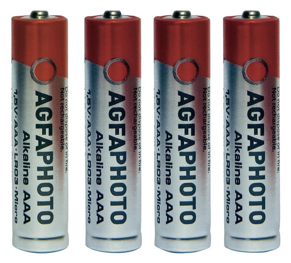 AgfaPhoto Batterie 4 x AAA - Alkalisch