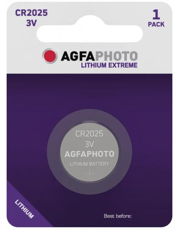 AgfaPhoto Batterie CR2025 - Li - 150 mAh, Ansicht 2