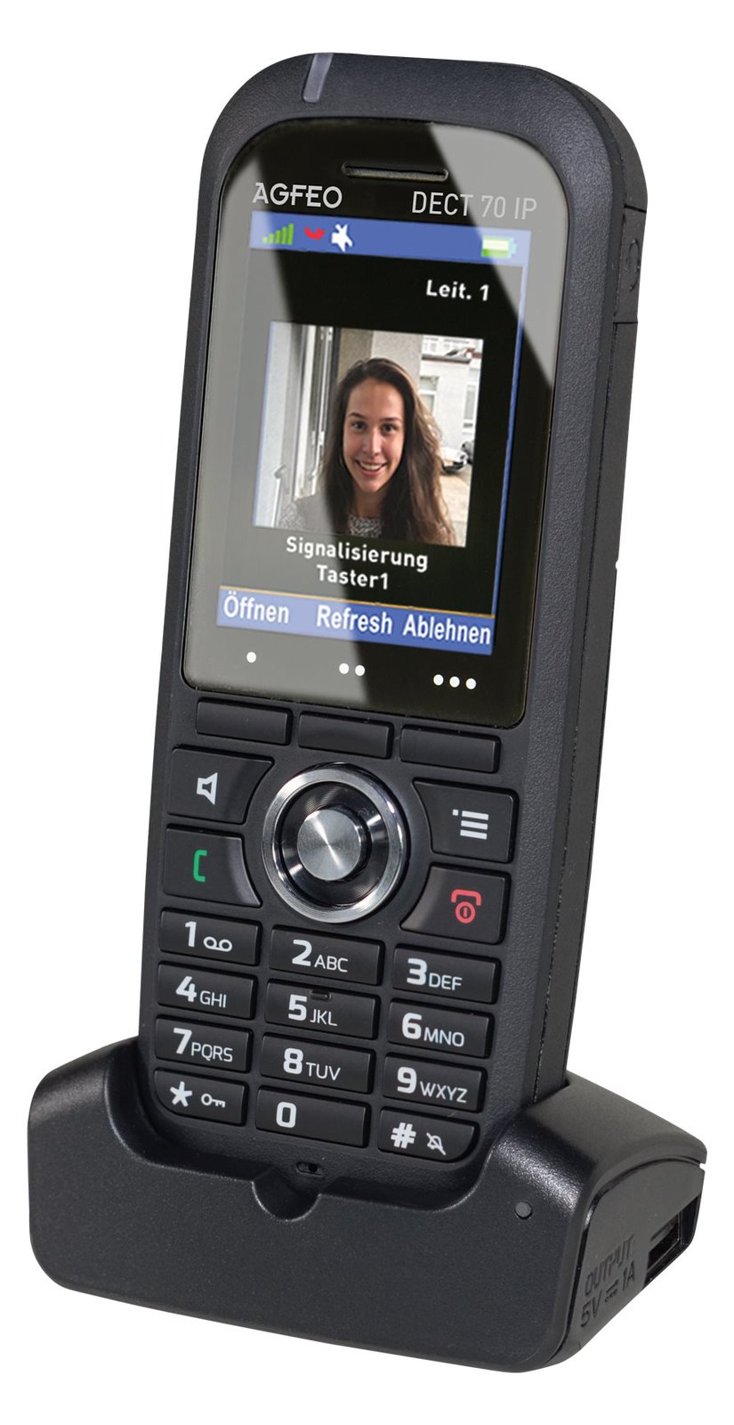 AGFEO DECT 70 IP - Schnurloses Erweiterungshandgerät