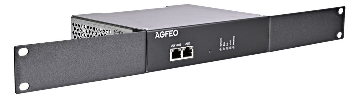 AGFEO ES PURE-IP X IT - 141 mm - 800 g - 40 Benutzer