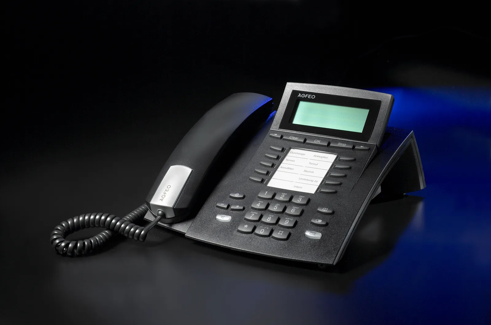 AGFEO ST 22 IP - VoIP-Telefon - Schwarz, Ansicht 2