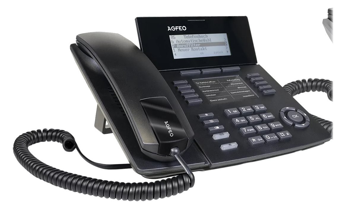 AGFEO ST 54 IP - VoIP-Telefon - Schwarz