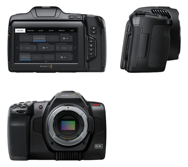 Blackmagic Pocket Cinema Camera 6K Pro - Camcorder, Ansicht 3
