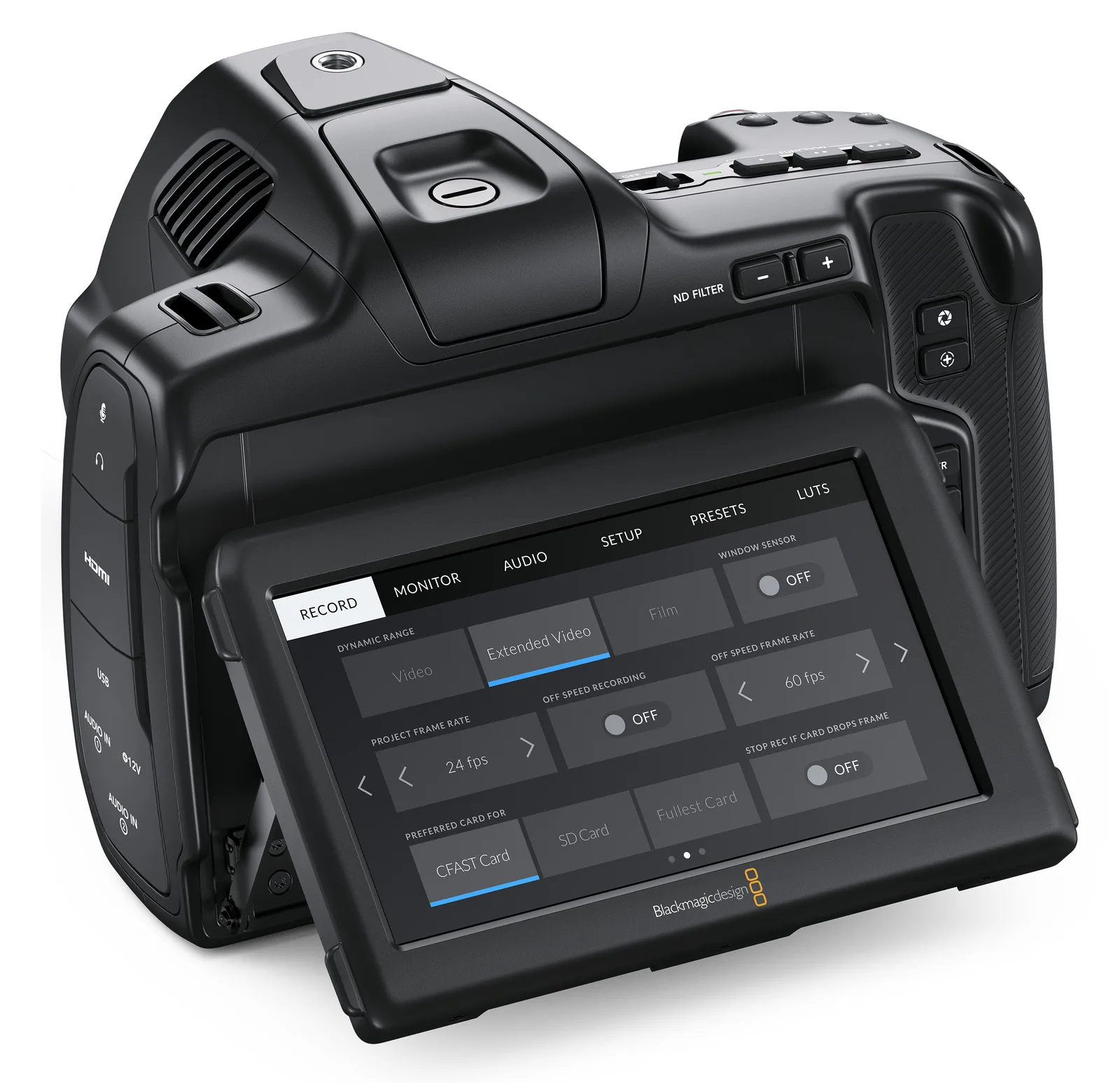 Blackmagic Pocket Cinema Camera 6K Pro - Camcorder, Ansicht 4