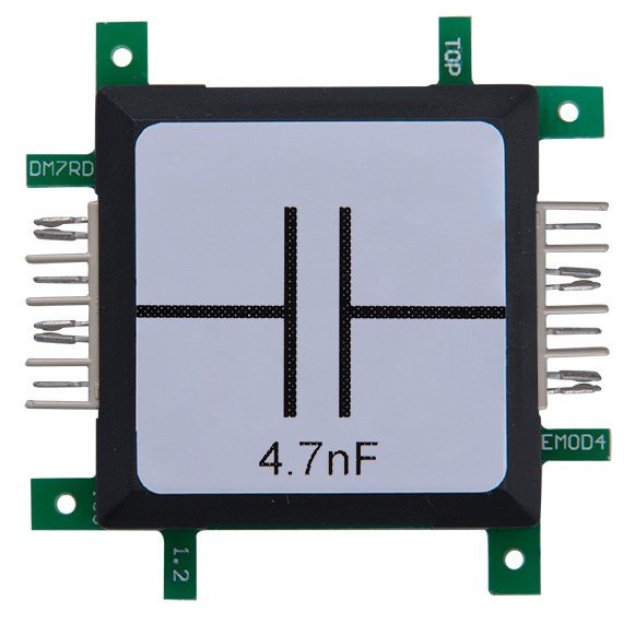 ALLNET 114167 Kondensator Schwarz - Grün - Edelstahl - Weiß