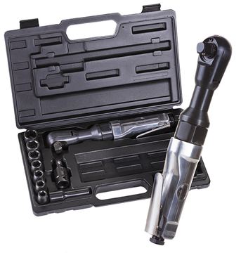 Aerotec Druckluft-Ratschenschrauber 1/2" Betriebsdruck max. 6.3 bar 201354 von LumaTech