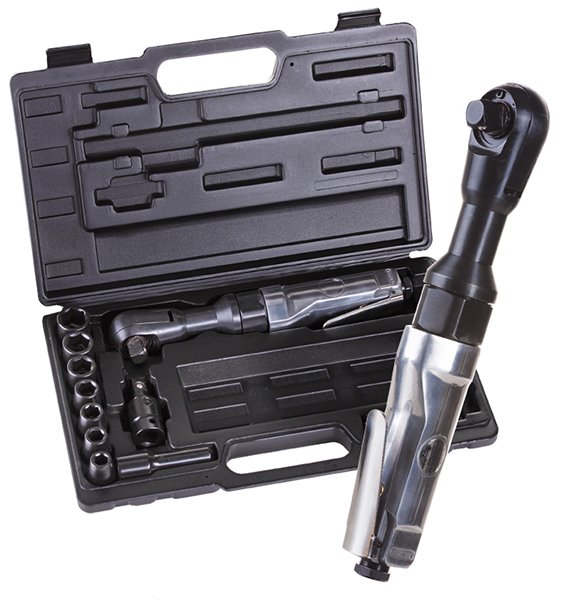Aerotec Druckluft-Ratschenschrauber 1/2" Betriebsdruck max. 6.3 bar 201354