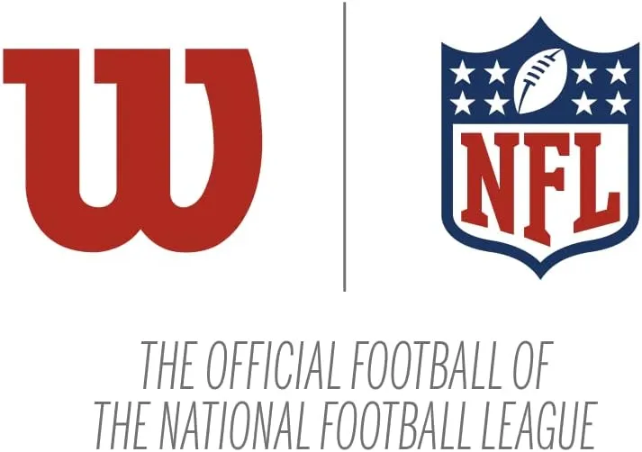 Wilson NFL Junior Football - 32 Team Logos für Sammler und Kids - Kunstleder — Bild 3