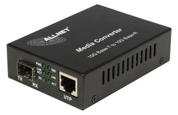 ALLNET ALL-MC109-SFP+ - 10000 Mbit/s - 10Base-T - 100Base-TX - 1000Base-T - Gigabit Ethernet - Voll von LumaTech