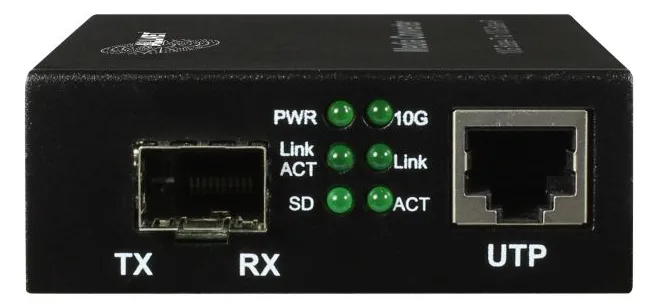 ALLNET ALL-MC109-SFP+ - 10000 Mbit/s - 10Base-T - 100Base-TX - 1000Base-T - Gigabit Ethernet - Voll, Ansicht 2