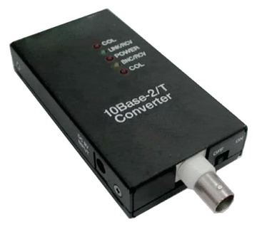 ALLNET Medienkonverter - 10Mb LAN - 10Base-T, 10Base-2 (coax) von LumaTech