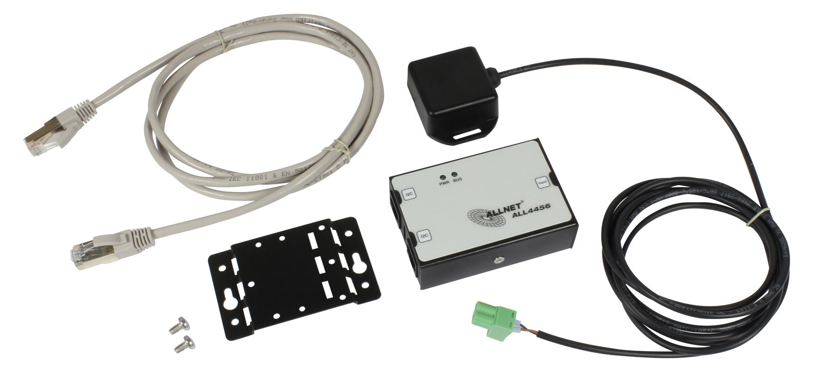 ALLNET MSR Sensor ALL4456 Leckage Wasser am Boden detektiert