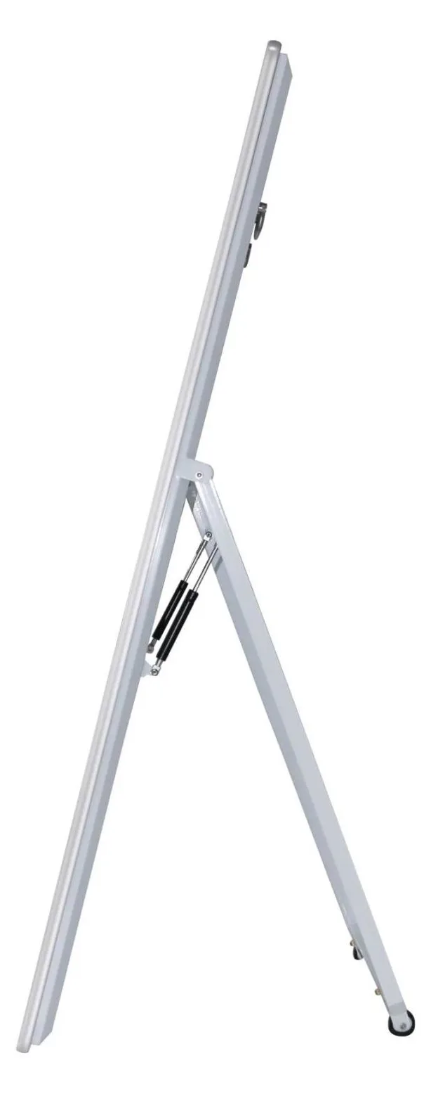 ALLNET Standdisplay 43 Zoll Aufsteller mit Laufrollen 700 Nits HDMI Farbe, Ansicht 3
