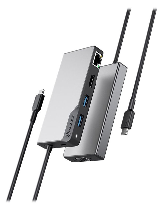 Alogic USB-C Fusion MAX 6-in-1 Hub V2 - Dockingstation