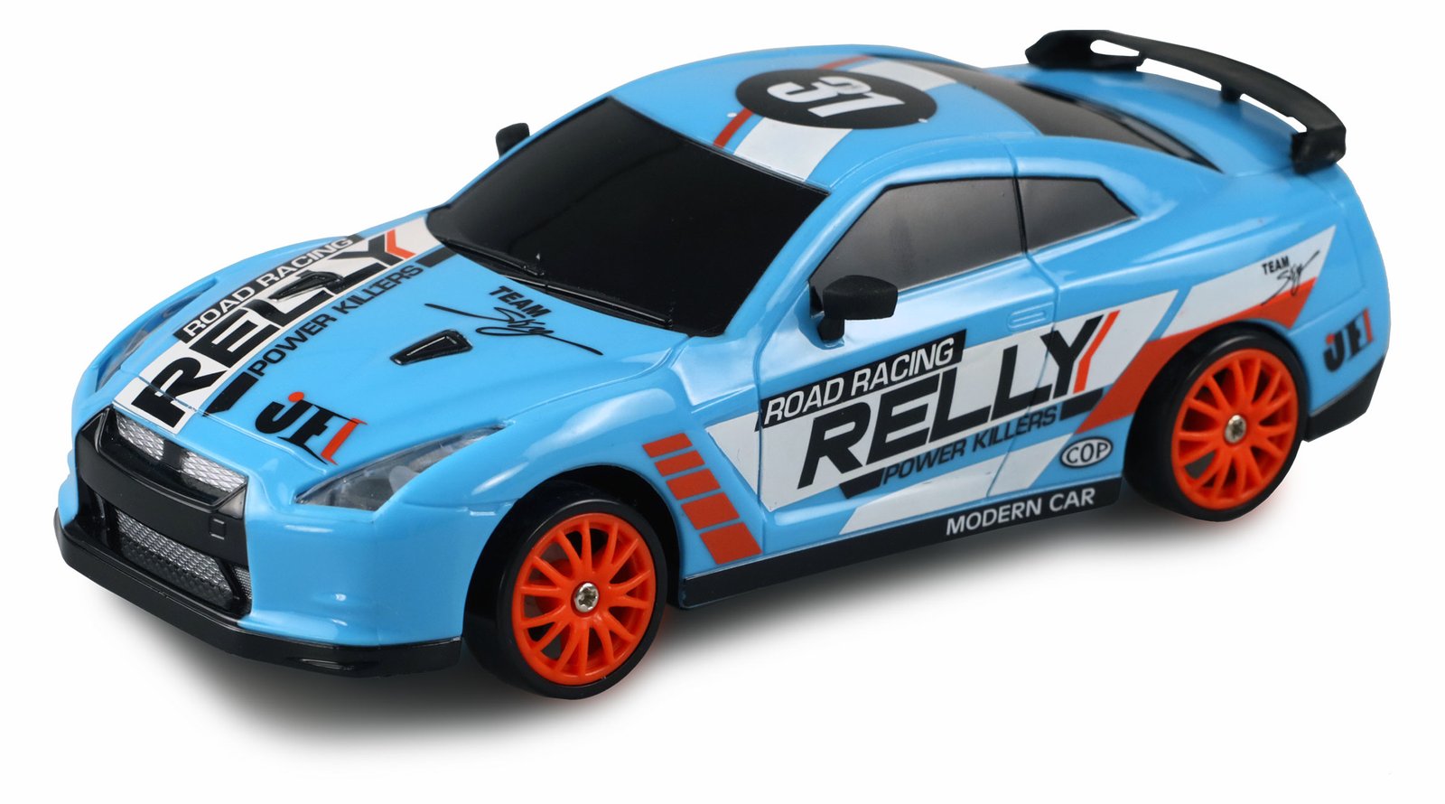 Amewi Drift - Sportwagen - Elektromotor - 1:24 - Betriebsbereit (RTR) - Schwarz - Blau - Junge/Mädchen