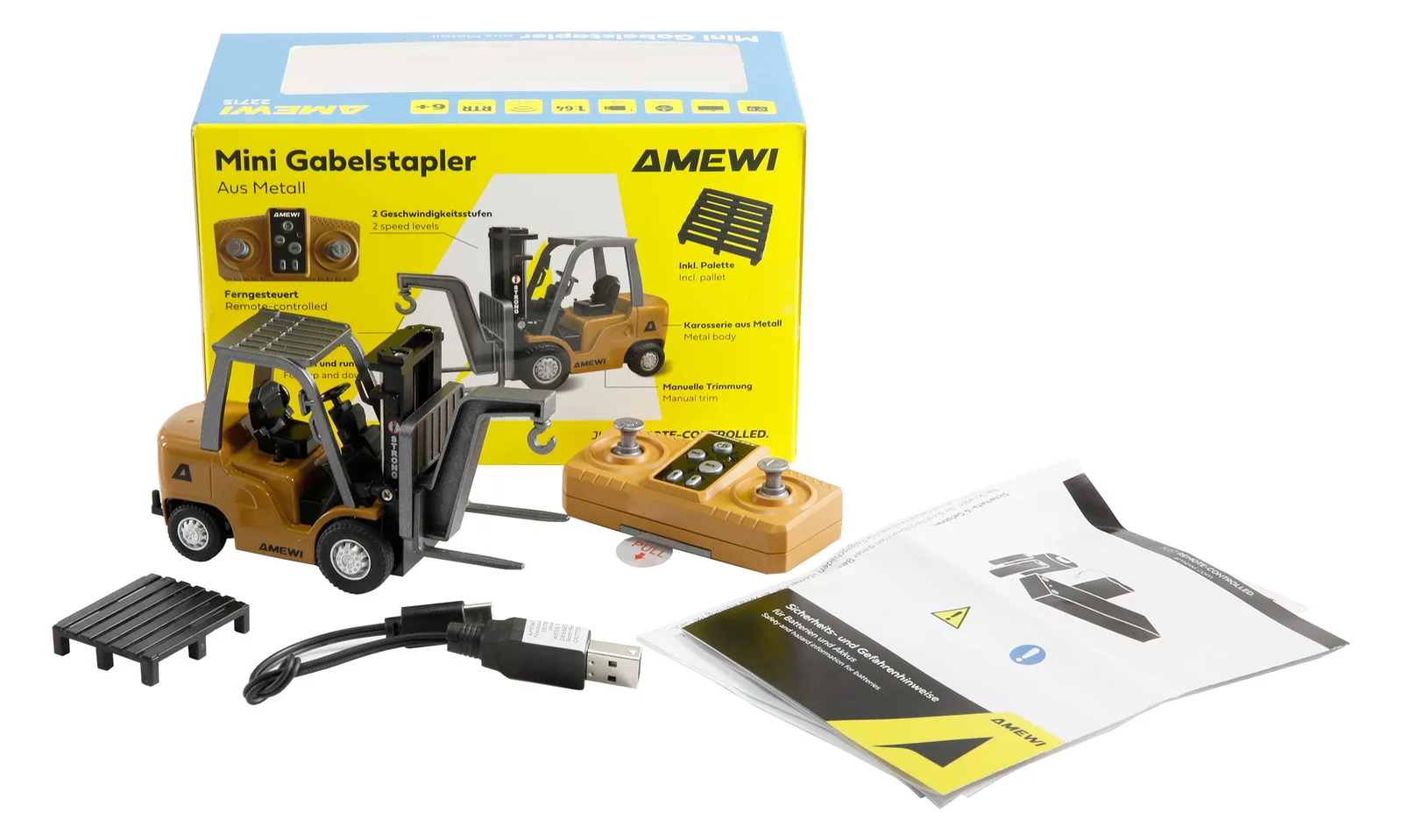 Amewi Gabelstapler Mini 1 64 RtR LiPo 200mAH 6+, Ansicht 2
