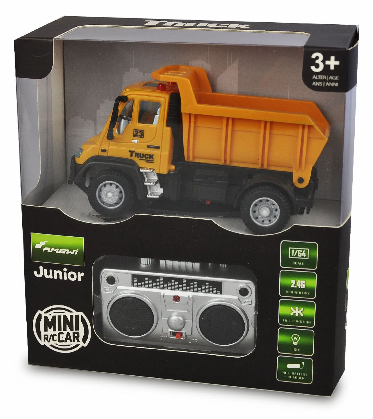Amewi Mini Truck - 1:64 - 3 Jahr(e) - 500 mAh - 123 g, Ansicht 2