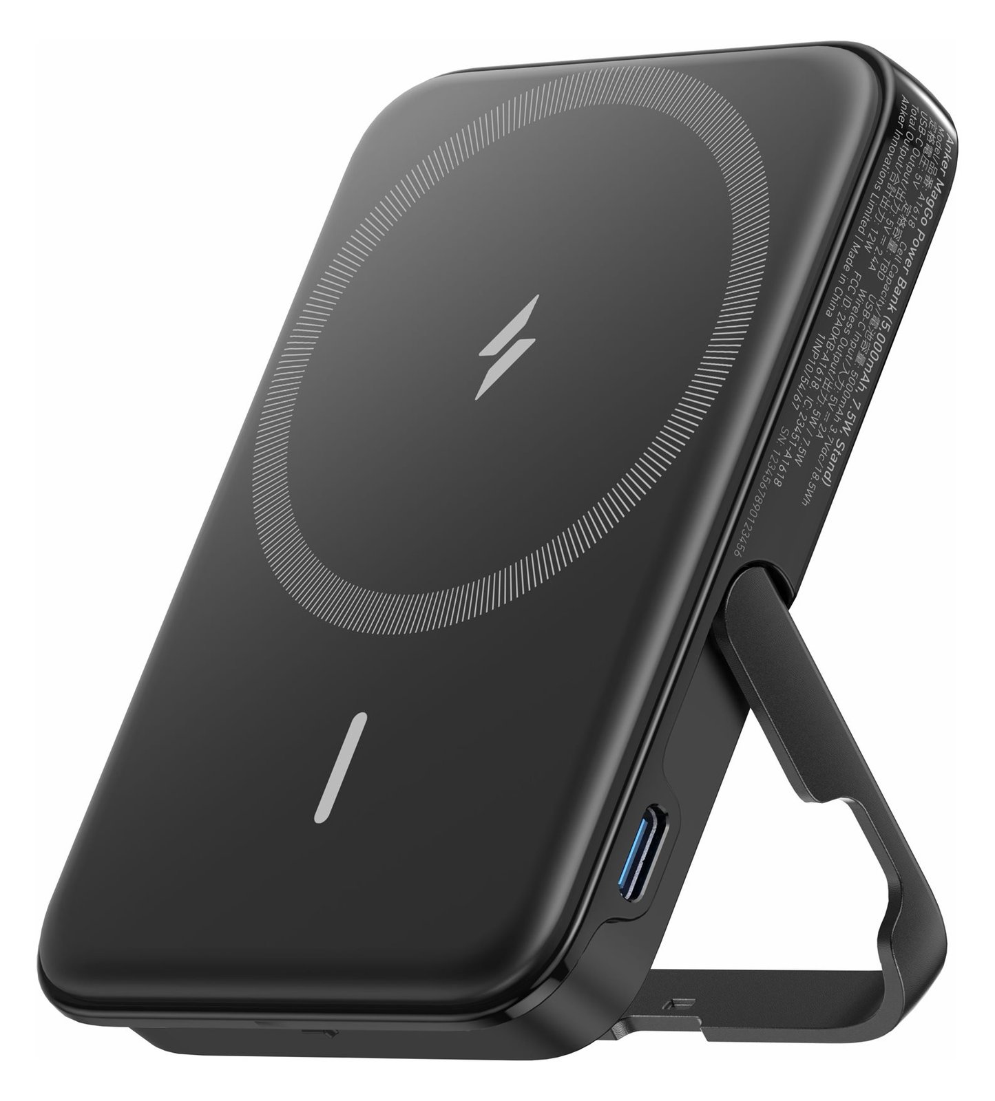 Anker Innovations Anker 322 (MagGo) - Induktive Power Bank - Li-Pol - 5000 mAh - 18.5 Wh - 12 Watt - 2.4 A
