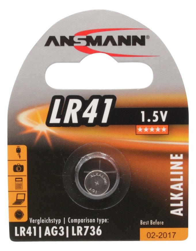 Ansmann Batterie LR41 - Alkalisch von LumaTech